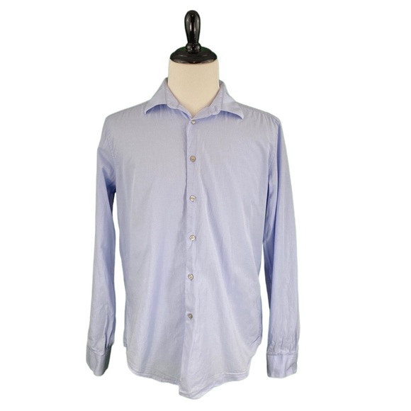 Calvin Klein Slim Fit Light Blue Button Down Shirt